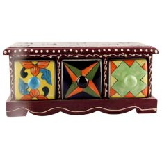 Spice Box-1434 Masala Rack Container Gift Item